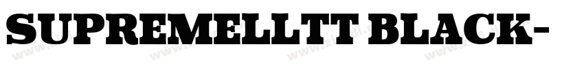SupremeLLTT Black字体转换 SupremeLLTT Black字体转换